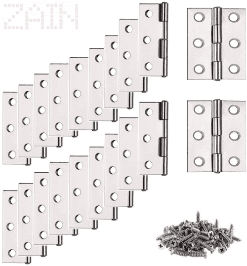 Door Hinge, Hinges for Cupboard Doors,20 pcs Butt Ball Bearing Door...