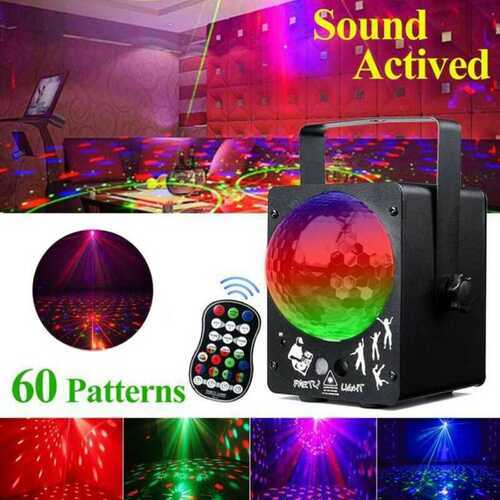 Disco Laser Light RGB Projector Party Lights DJ Lighting Effect For Home Wedding