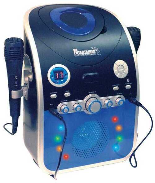 Karaoke Machine with Bluetooth andamp; Flashing Lights