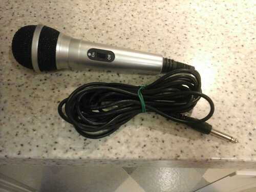 microphone Vocal Dynamic Karaoke High Grade, Low Noise, microphone Cable)