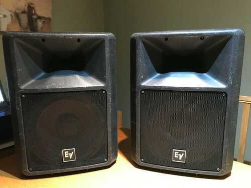 ElectroVoice Sx100+ passive speakers pair