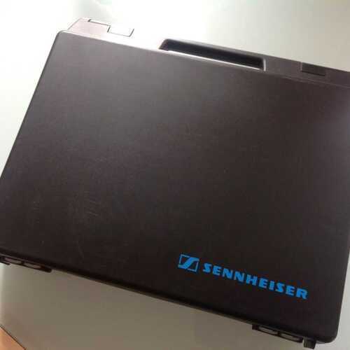 Sennheiser System Case CC2 Radio Mic Transmitter Receiver Cable Microphone Case