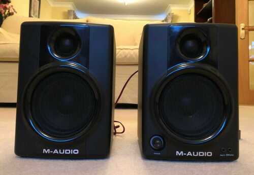 M-Audio AV40 Desktop Studio Monitors Speakers Pair Black