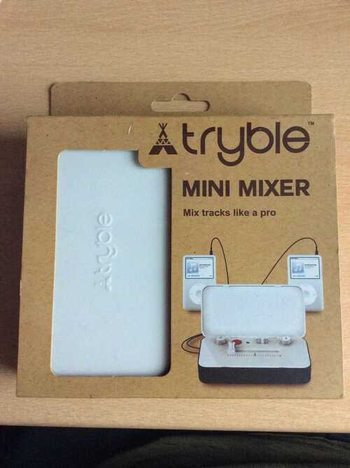 TRYBLE MINI MIXER - MIS TRACKS LIKE A PRO - BOXED / NEW. POSTED OR COLLECT