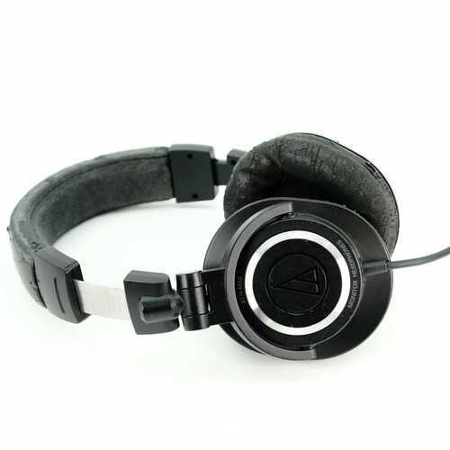 ####Audio Technica ATH-M50 - Studio Monitor Headphones ##bad condition##