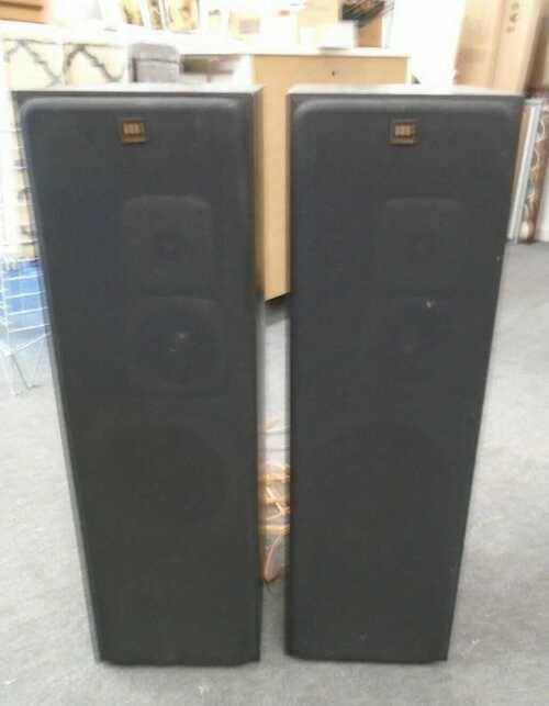 2 x BSS M-250 250 Watt Studio Monitor Freestanding Speakers - CS O07
