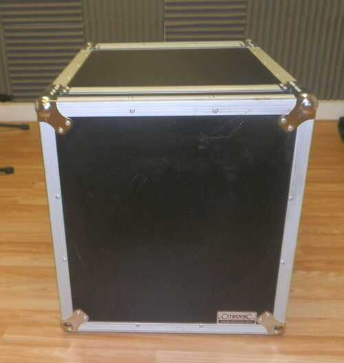 Citronic Rack 19'' equipment flightcase 12U for Audio Disco Amp MultiPurpose.