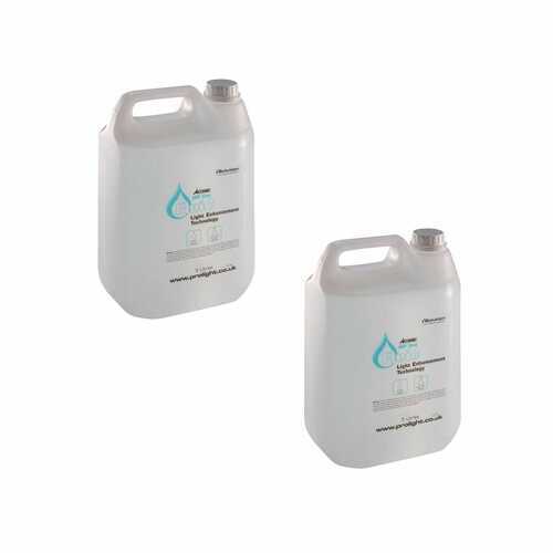 2x Aquahaze LIGHT Haze fluid - 5 Litre - smoke machine hazer liquid [FLUI05] #3