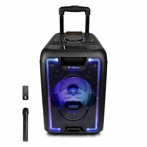 iDance 200W Bluetooth Portable PA Speaker Active Sound System Wireless Mic FM