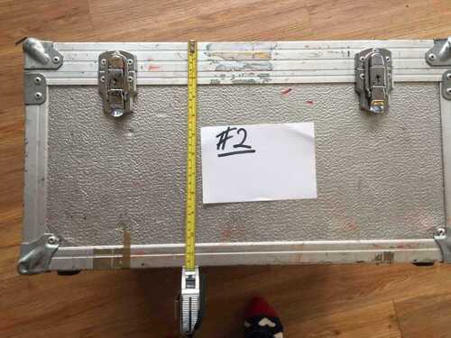 Protechnic Aluminium Flight / transport case (used) 58cm x 58cm x 30cm