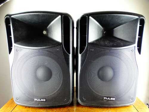 Pair of Pulse APS15 Passive PA Speakers 250W 15