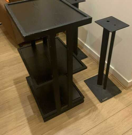 STANDESIGN HI FI RACK AND2 SPEAKER STANDS