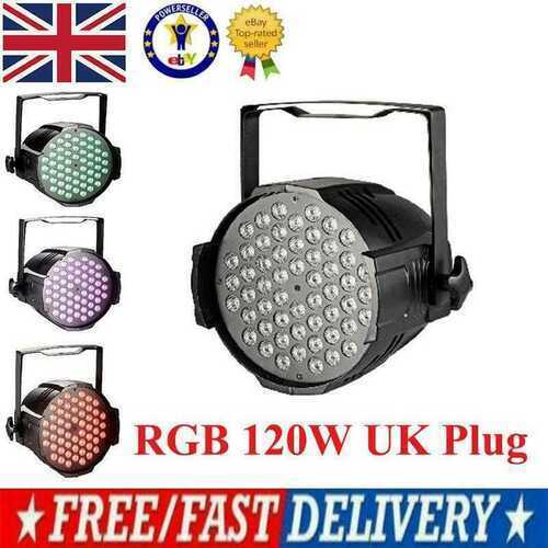 120W DMX LED Magic Stage Light Club RGB Show DJ Lighting Lights Lamp UK Plug