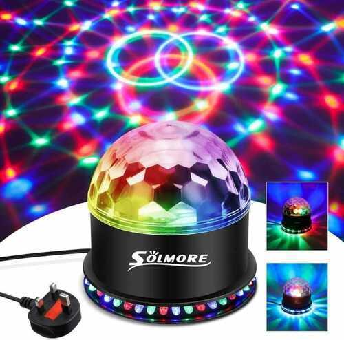 Disco Lights SOLMORE 51 LEDs Party Stage 12W RGB Ball Light...