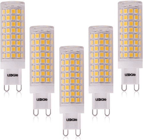 LEDGLE 10W G9 100 LED Light Bulbs Non-dimmable LED Corn Light Bulbs Ceramic Bulb