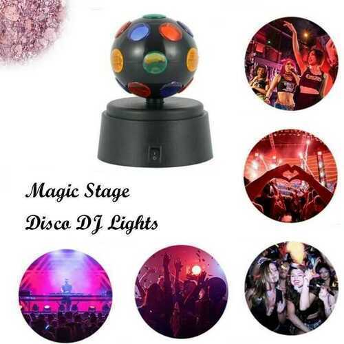 LED Magic Disco DJ Lights Ball Stage Lighting Lamp Rotating Decor Club Party UK