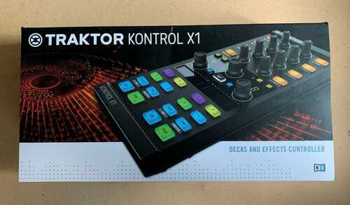 NATIVE INSTRUMENTS TRAKTOR KONTROL X1 MK2 DJ CONTROLLER USB MIDI PC MAC