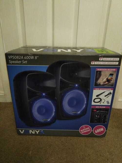 VONYX VSP082A ACTIVE SPEAKERS