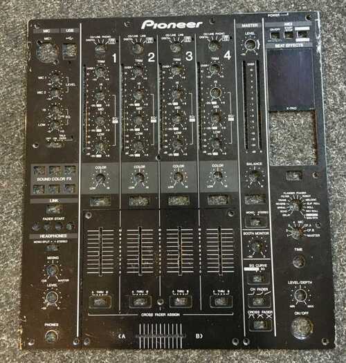 Pioneer DJM900 Nexus Mixer Front Plate and Fader Plate