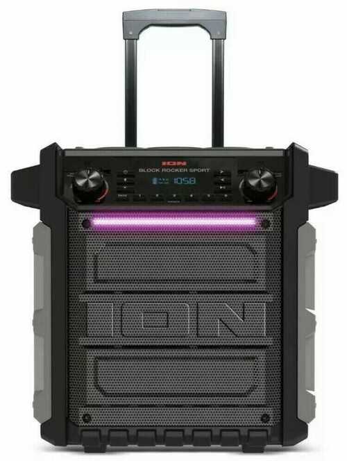 ION Audio Block Rocker Sport 100W Ultra-Portable Battery Powered Sound Speaker