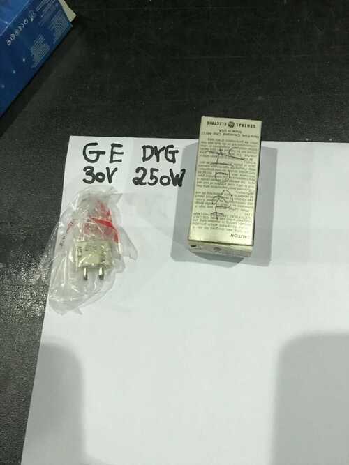 GE DYG THE/74 250w 30v GY9.5 Cap Projector Bulb theatre lamp