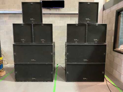 OHM Festival/Large Scale PA System (Complete - stacked or flown)