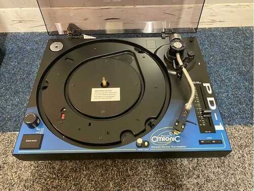 Citronic PD-1 Pro audio turn tables Pair c049300123897 ak.hh