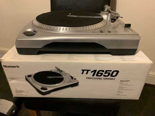 Numark TT1650 Professional DJ Deck Turntable Boxed