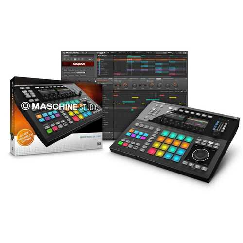 Native Instruments Maschine Studio Black with software and library