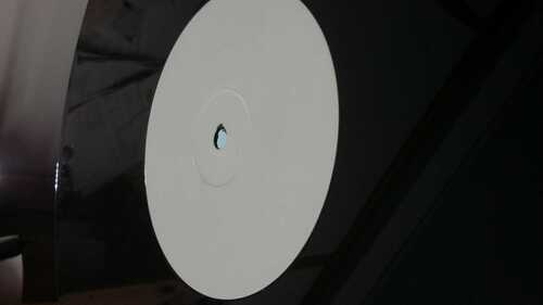 One sided vinyl ANTI-SKATE test disk, tone arm check for Hi-Fi or DJ turntable