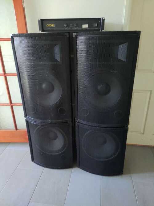 15 inch 900W speakers(3 way) + 1000W amplifier EMINENCE SERIE AMERICAN KAPPA 15A