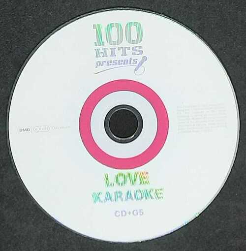 100 HITS LOVE KARAOKE - CD+G 5 - IN CARDBOARD SLEEVE