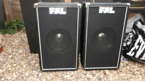 FAL Disco Speakers original 1970's