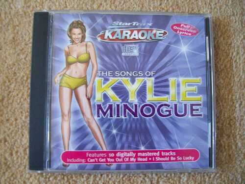 The Songs Of Kylie Minogue - Karaoke CD - Contains Full Onscreen Lyrics