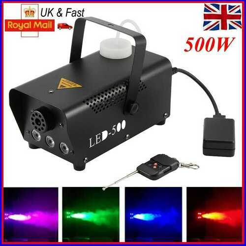 RGB LED 500W Wireled Fog Machine Wedding KTV Wedding Party Stage Smoke Machines