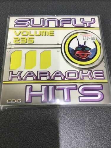 Sunfly Karaoke CDG Hits Volume 235 Double CDG