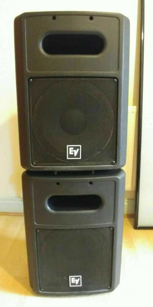 EV sb121 subs, pump up the bass