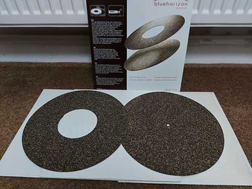 blue horizon Pro mat for turntables. In immaculate condition.