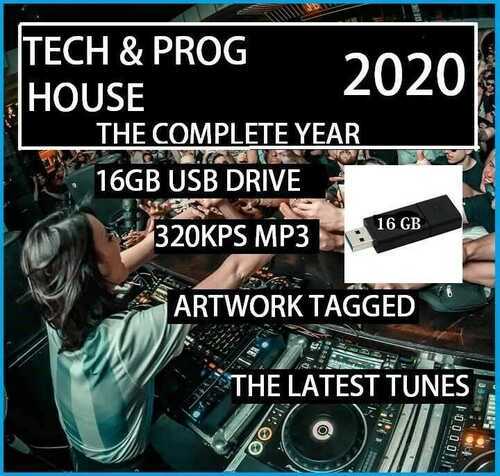 Tech and Prog House 2020 New 16GB Flash drive DJ Mp3 Collection