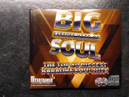 Mr Entertainer Big Soul Karaoke CD+G Disc