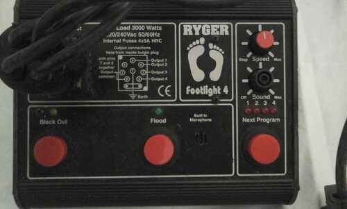 Ryger Footlight 4 (FL4) Stage Lighting Foot Controller.