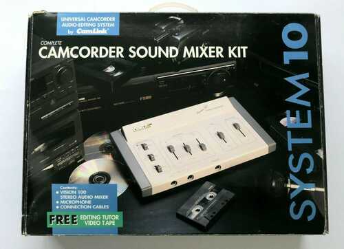 Camlink Camcorder Stereo Audio Mixer Vision 100