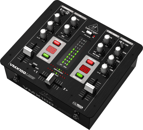 Behringer VMX100 USB Professional 2 Channel DJ Mixer inc Warranty