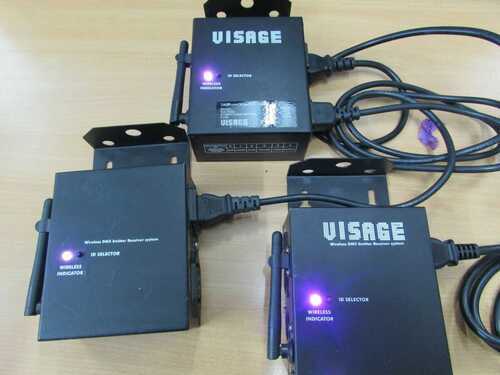 3 x Visage Wireless DMX Transmitter/Receiver Units, 5 Channel, 2.4GHz