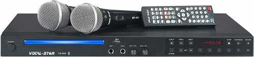 VOCAL-STAR VS-600 HDMI KARAOKE MACHINE WITH BLUETOOTH 150 SONGS and 2 MICROPHONES