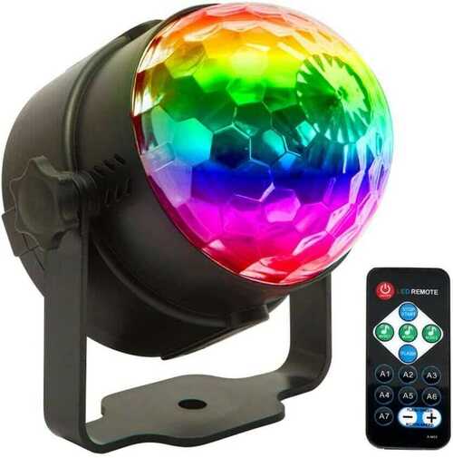 Party Disco Ball Light with Remote Control Sound Activated Rotating Flash Strobe