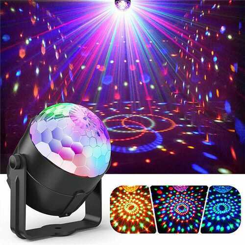 Disco Party Lights Stage Light Strobe LED DJ Ball Indoor Dance Bulb Lamp UK