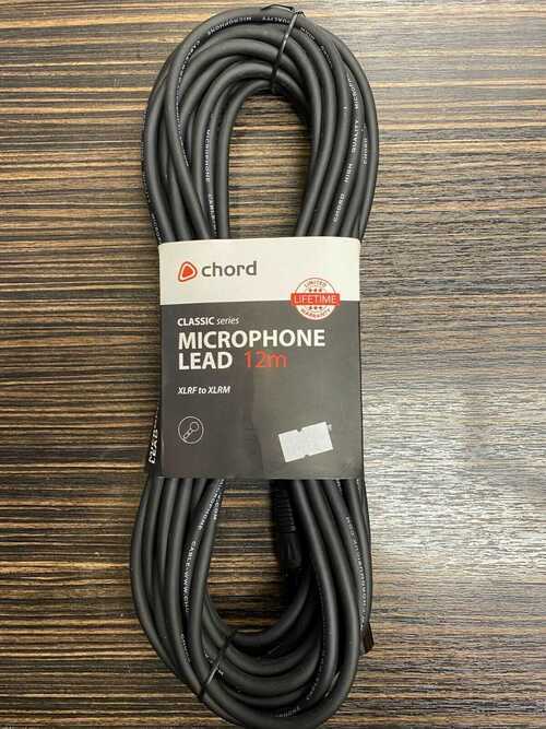 Chord 12m XLR Microphone Lead