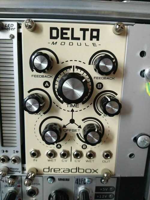 Dreadbox Delta Double Delay Analogue Eurorack FX Module