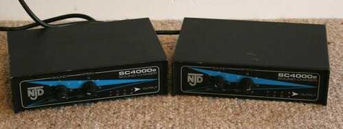 NJD SC4000e Sound Chaser x 2